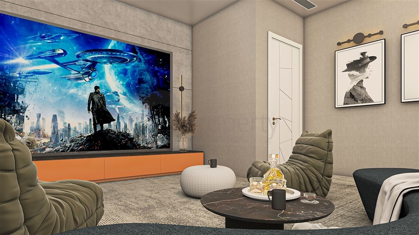 New villa project in the Bektash area in the very center of Alanya