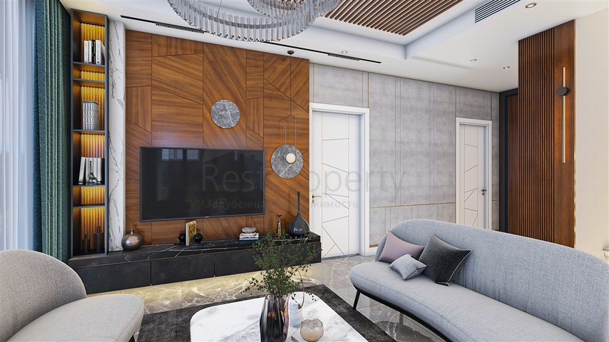 New villa project in the Bektash area in the very center of Alanya