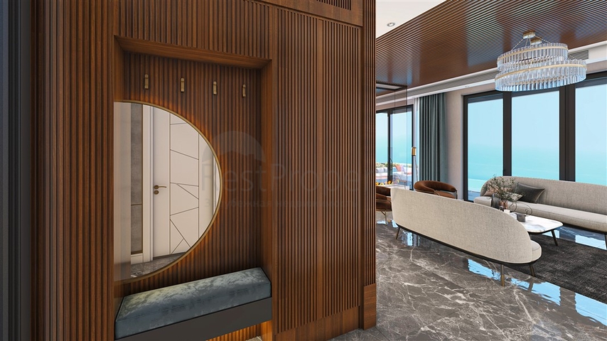 New villa project in the Bektash area in the very center of Alanya