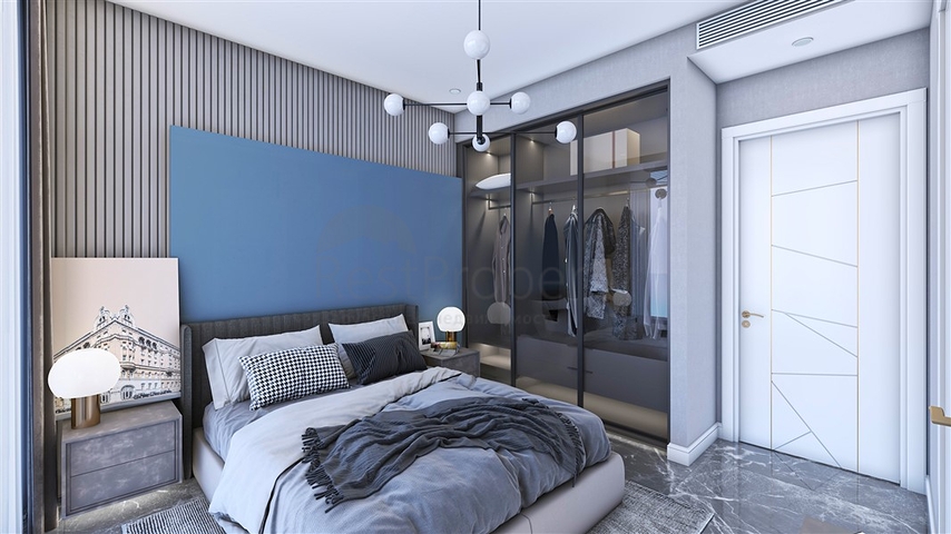 New villa project in the Bektash area in the very center of Alanya