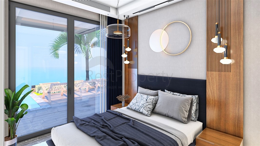 New villa project in the Bektash area in the very center of Alanya