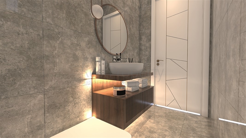 New villa project in the Bektash area in the very center of Alanya