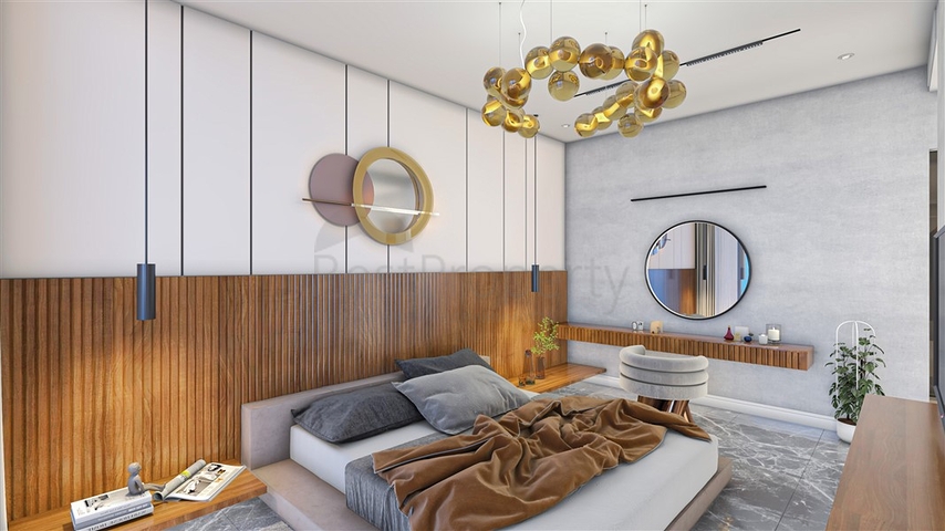 New villa project in the Bektash area in the very center of Alanya