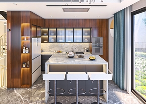 New villa project in the Bektash area in the very center of Alanya