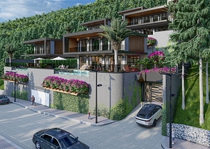 New villa project in the Bektash area in the very center of Alanya