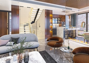 New villa project in the Bektash area in the very center of Alanya