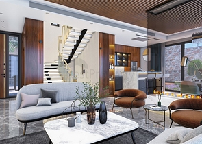 New villa project in the Bektash area in the very center of Alanya