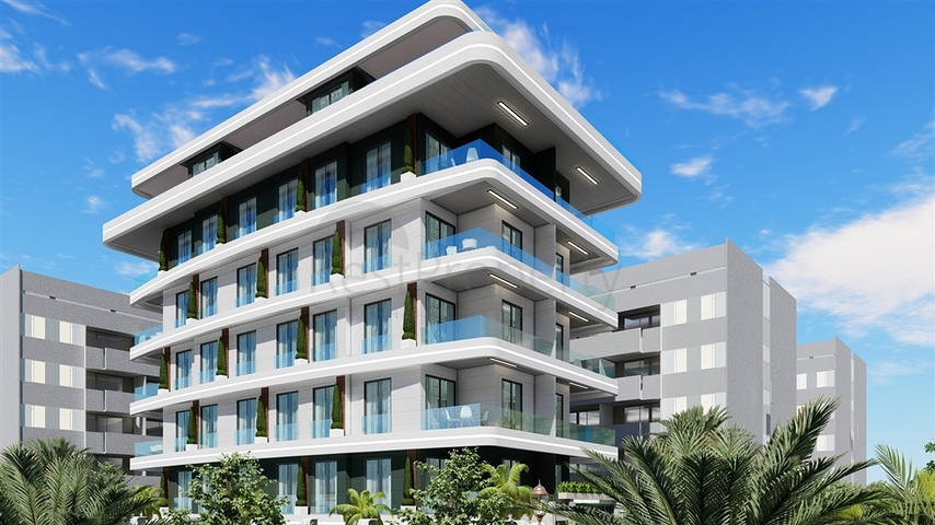 New investment project in the center of Alanya