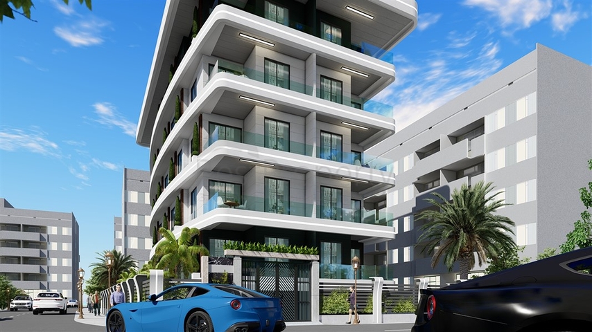 New investment project in the center of Alanya