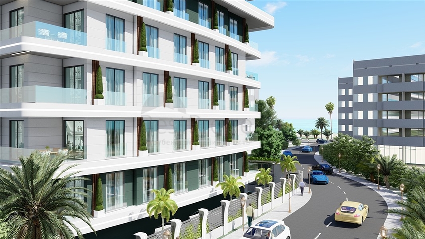 New investment project in the center of Alanya