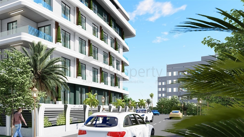 New investment project in the center of Alanya