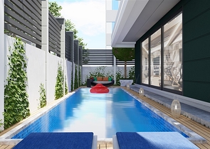 New investment project in the center of Alanya