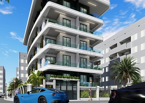 New investment project in the center of Alanya