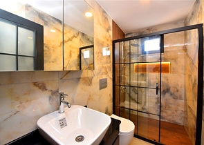 Penthouse in a new complex with sea view near Cleopatra beach