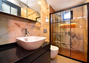 Penthouse in a new complex with sea view near Cleopatra beach