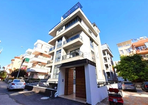 Penthouse in a new complex with sea view near Cleopatra beach