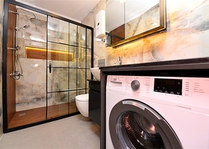 Penthouse in a new complex with sea view near Cleopatra beach