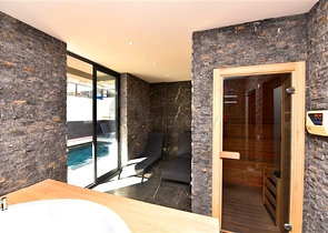 Penthouse in a new complex with sea view near Cleopatra beach