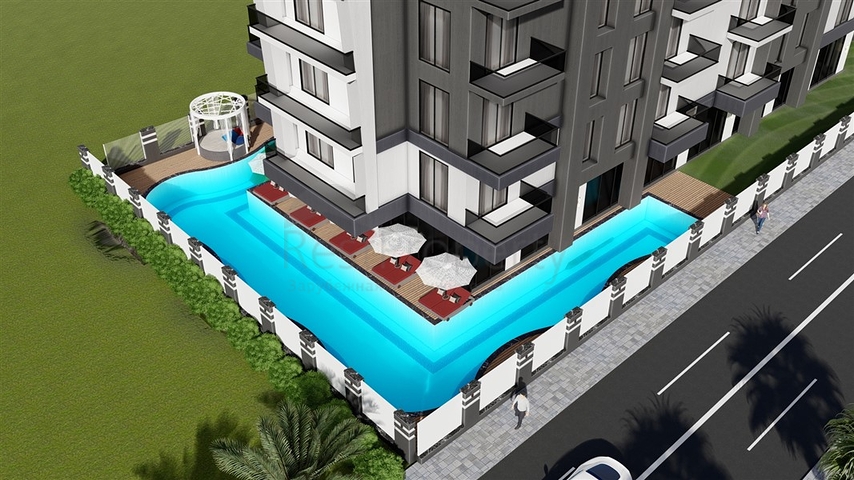 New complex 750 m from the sea 