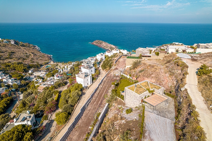 Stylish modern design villas with sea views in Yalikavak area