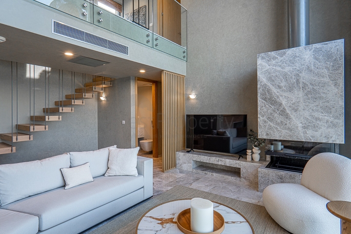 Stylish modern design villas with sea views in Yalikavak area