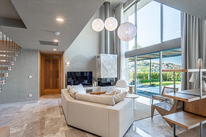 Stylish modern design villas with sea views in Yalikavak area