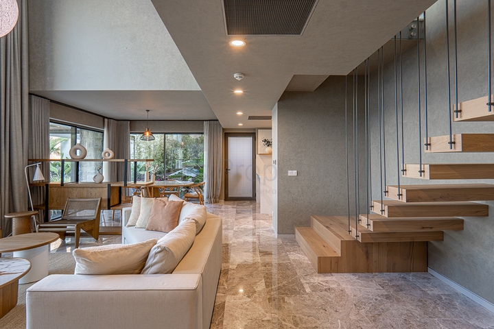 Stylish modern design villas with sea views in Yalikavak area