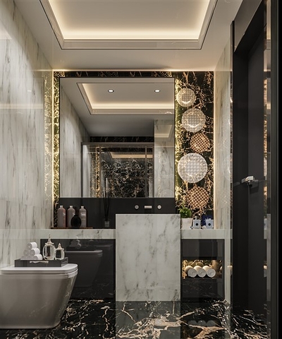 Luxury residential complex near the sea at the initial stage of construction