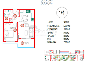 Luxury residential complex near the sea at the initial stage of construction