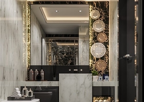 Luxury residential complex near the sea at the initial stage of construction