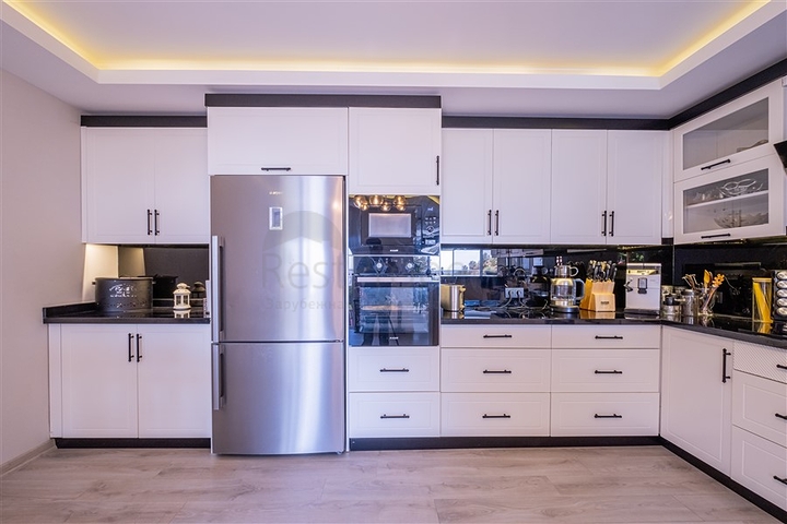 3+1 villa with panoramic view in Kargicak area