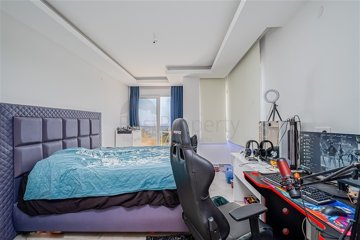 3+1 villa with panoramic view in Kargicak area