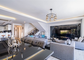 3+1 villa with panoramic view in Kargicak area