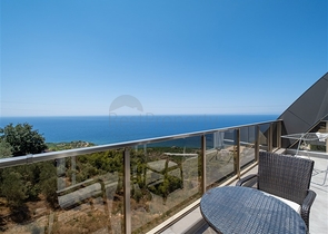 3+1 villa with panoramic view in Kargicak area