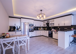 3+1 villa with panoramic view in Kargicak area