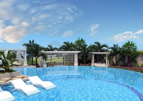 1+1 apartment from a well-known developer 200 m from the sea in the Tosmur area