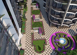 1+1 apartment from a well-known developer 200 m from the sea in the Tosmur area