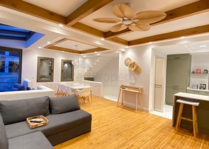 Detached 4+1 villa with sea and city views in Bordakchi Bay, Bodrum