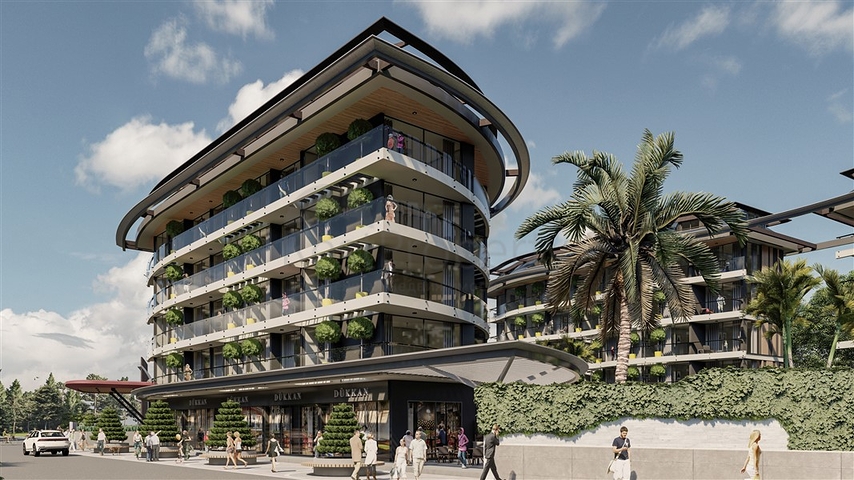 A large-scale investment project in the Oba area, 300 m from the sea