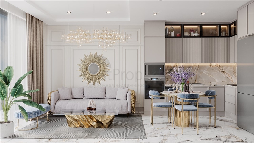 A large-scale investment project in the Oba area, 300 m from the sea