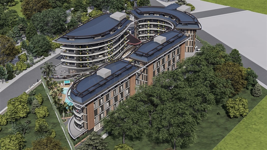 A large-scale investment project in the Oba area, 300 m from the sea