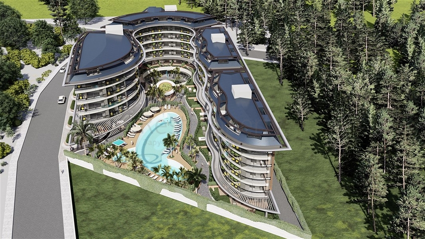 A large-scale investment project in the Oba area, 300 m from the sea