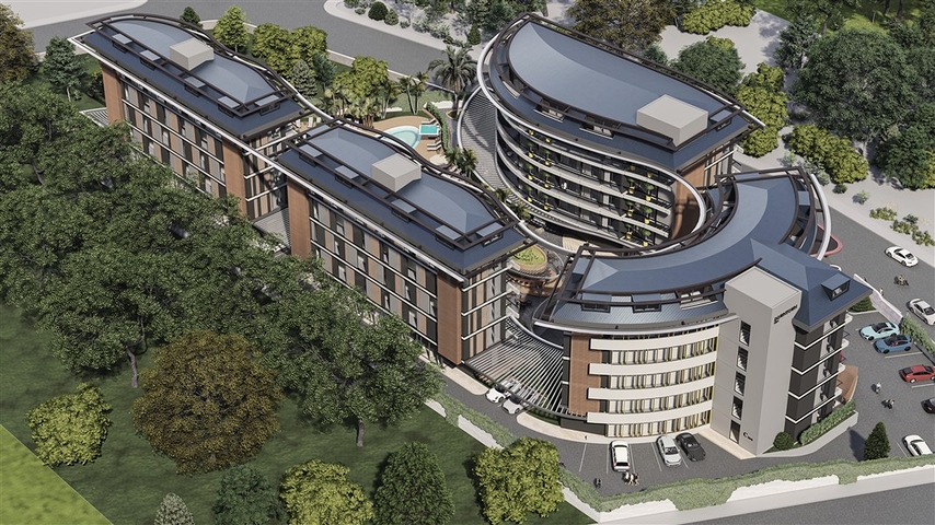 A large-scale investment project in the Oba area, 300 m from the sea