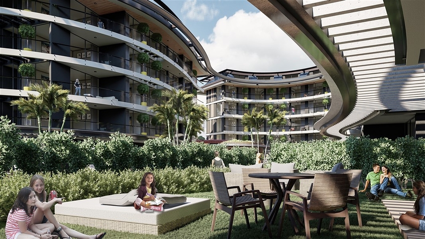 A large-scale investment project in the Oba area, 300 m from the sea