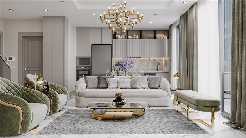 A large-scale investment project in the Oba area, 300 m from the sea