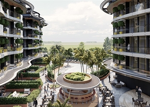 A large-scale investment project in the Oba area, 300 m from the sea