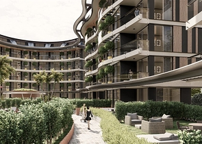 A large-scale investment project in the Oba area, 300 m from the sea