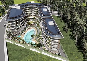 A large-scale investment project in the Oba area, 300 m from the sea