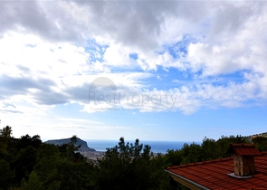 Furnished villa with panoramic views in the very center of Alanya
