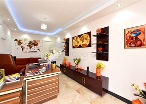 Furnished villa with panoramic views in the very center of Alanya